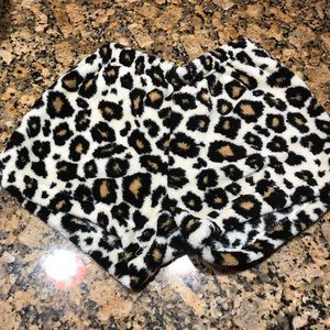 Cheetah sleep shorts